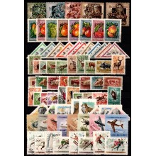 Ungarn - Planche med diverse sæt - Stemplet.